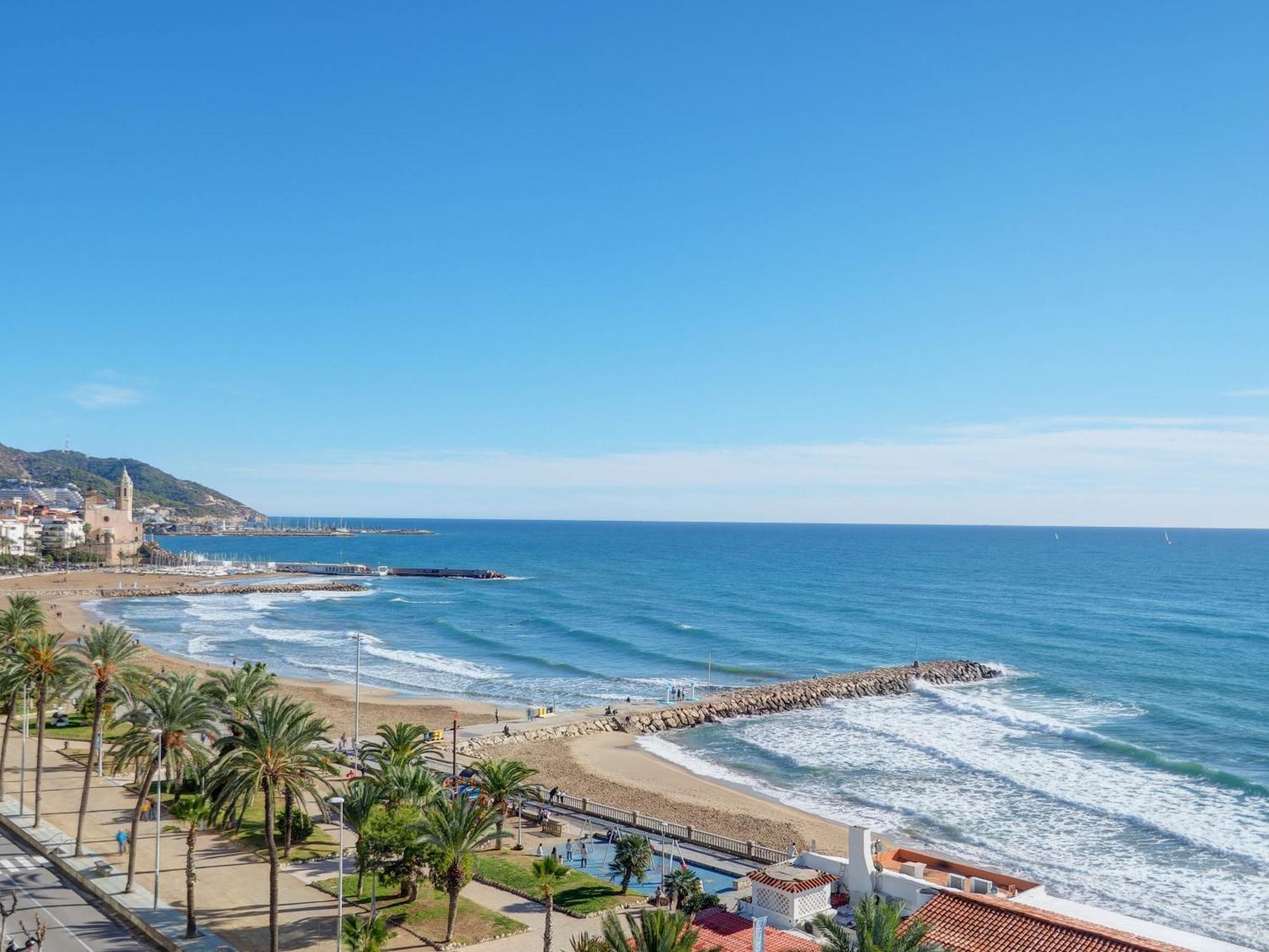 Ocean Skyline Penthouse By Hello Homes Sitges Exterior photo